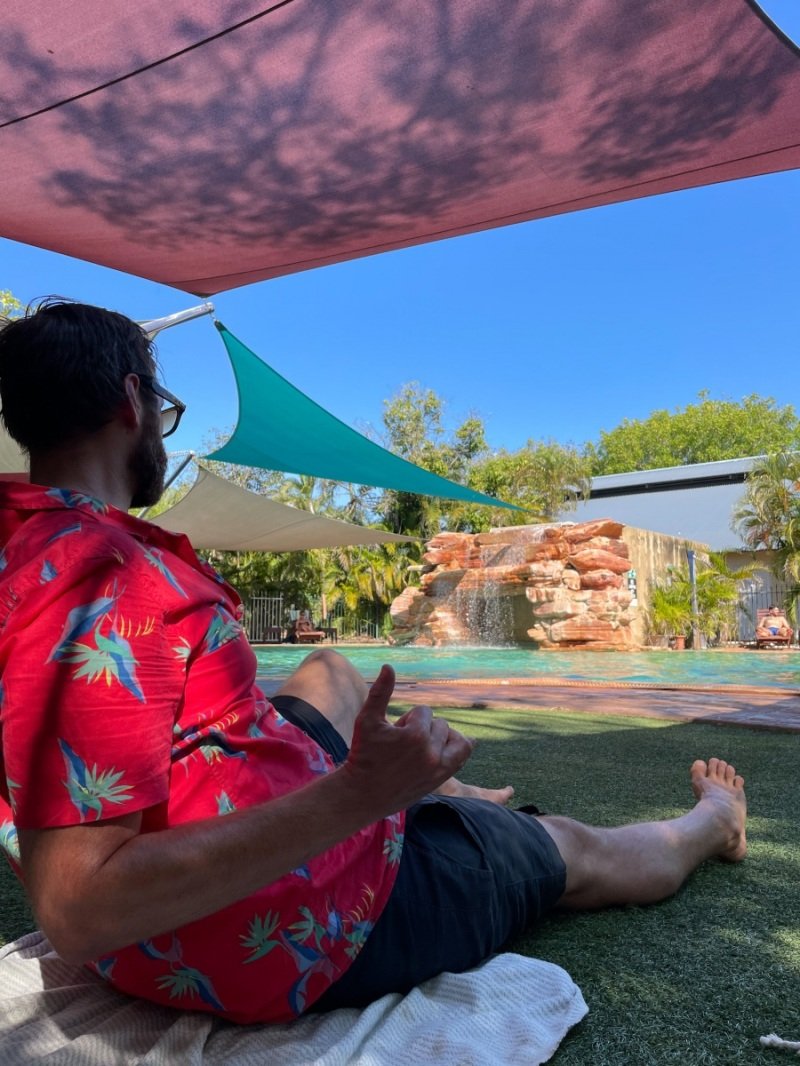 Cable Beach Caravan Park Pool