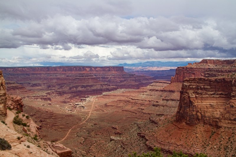 Shafer Canyon Overlook, Canyonlands