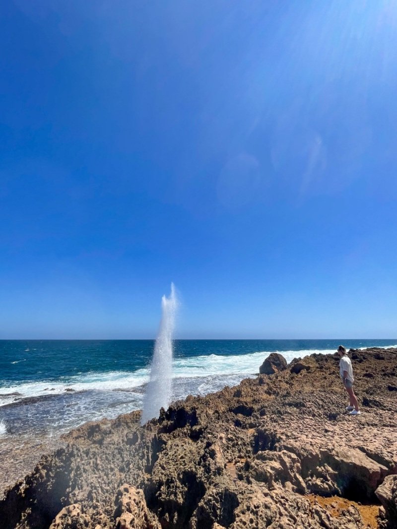 Quobba Blowholes, Carnarvon
