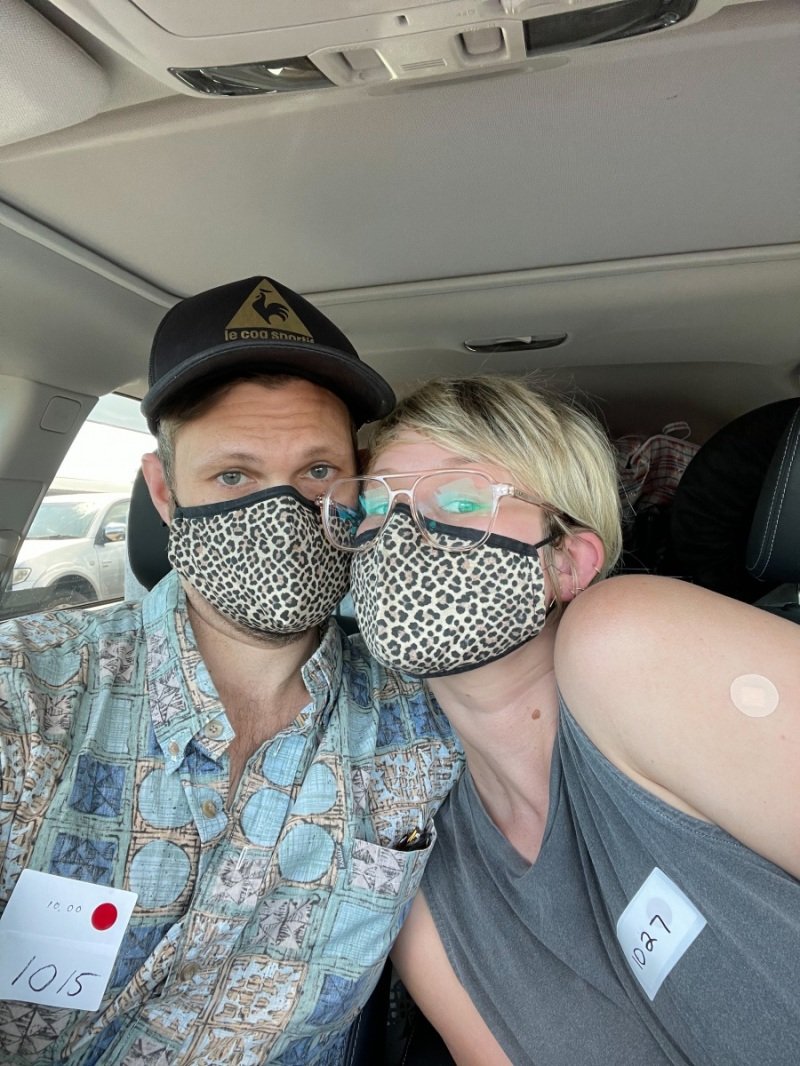 We're half vaxxed