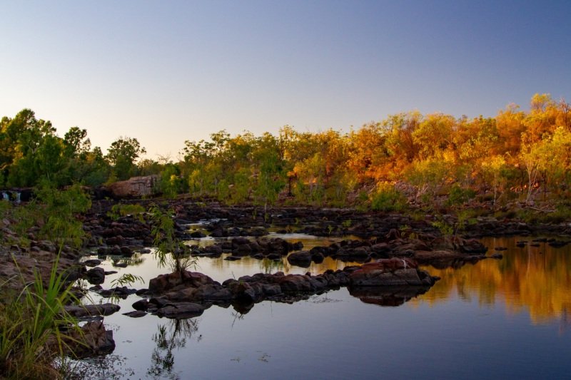 Long Pool, Edith Falls (dawn)