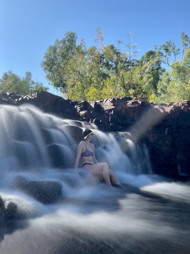 Swimming at Long Pool