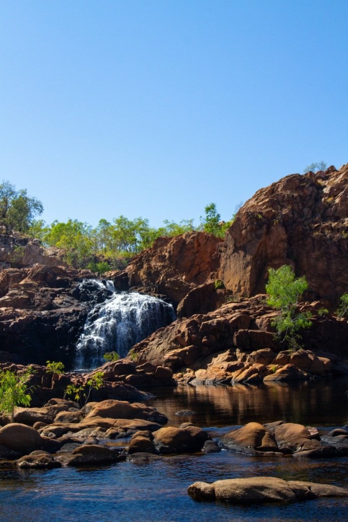 Swimming at Upper Pools