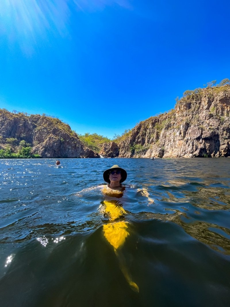 Plunge pool, Edith Falls