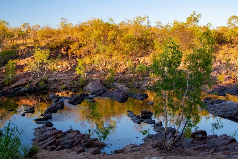 Long Pool, Edith Falls (dawn)
