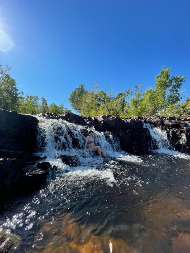 Swimming at Long Pool