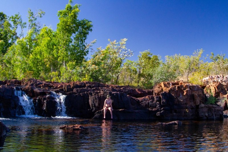 Swimming at Long Pool