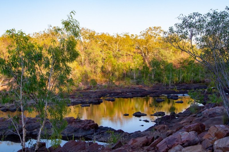 Long Pool, Edith Falls (dawn)