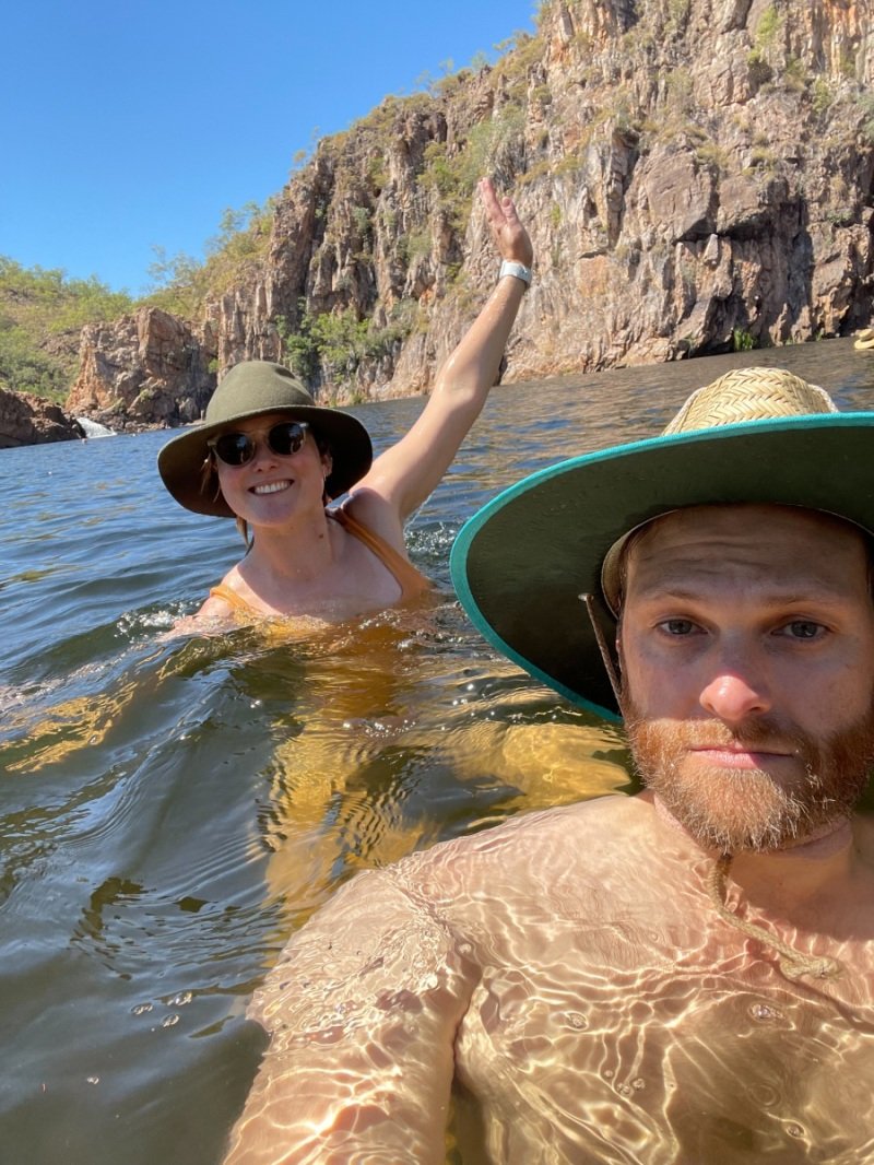 Plunge pool, Edith Falls