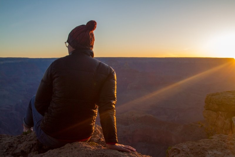 Sunrise at the Grand Canyon