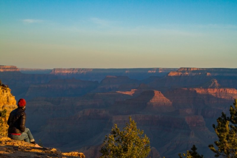 Sunrise at the Grand Canyon