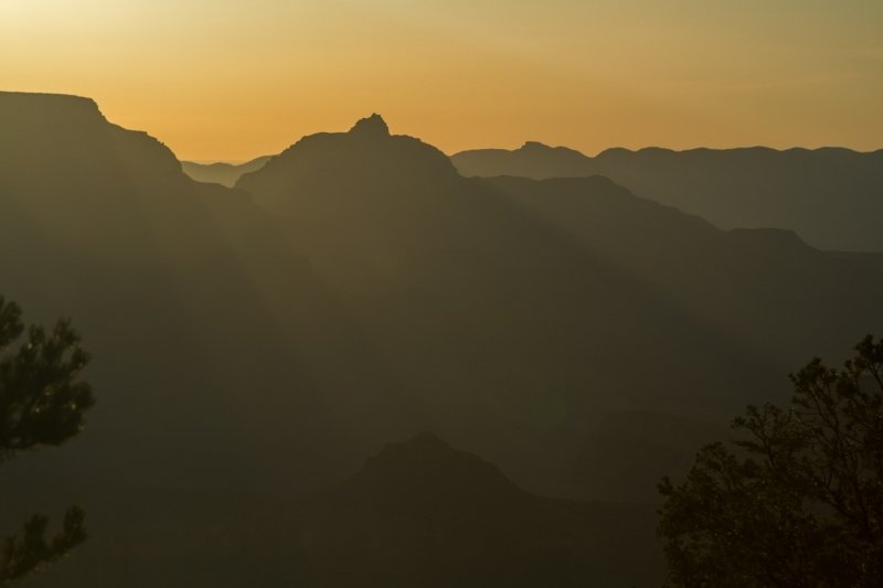 Sunrise at the Grand Canyon