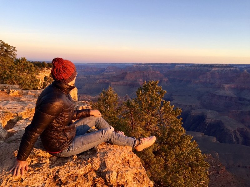 Sunrise at the Grand Canyon