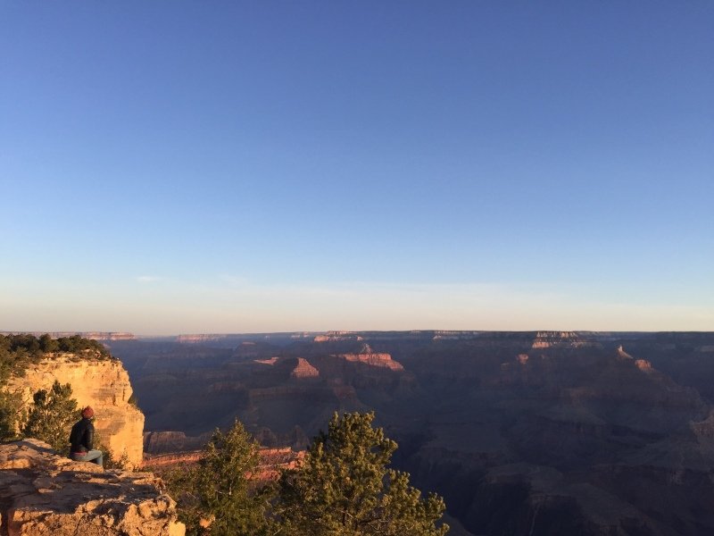 Sunrise at the Grand Canyon