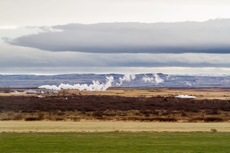 Steam racing across the landscape