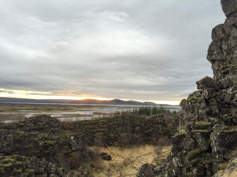 Thingvellir: location of first Icelandic Parliament in 930
