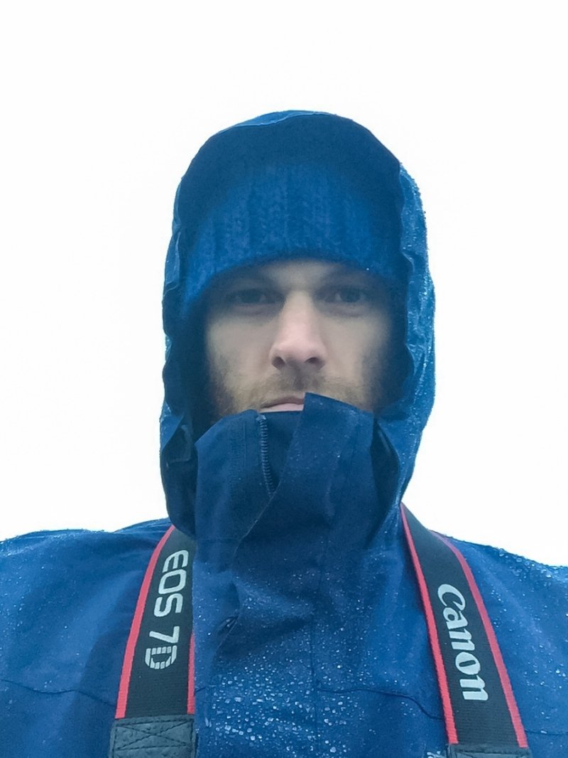 Rainy and freezing