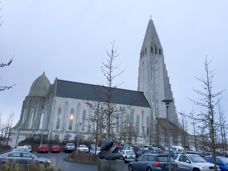 Hallgrimskirche Cathedral in Reykjavik which we visited in the last full day in Iceland. Reminds me of
Grundtvik’s Church in Copenhagen