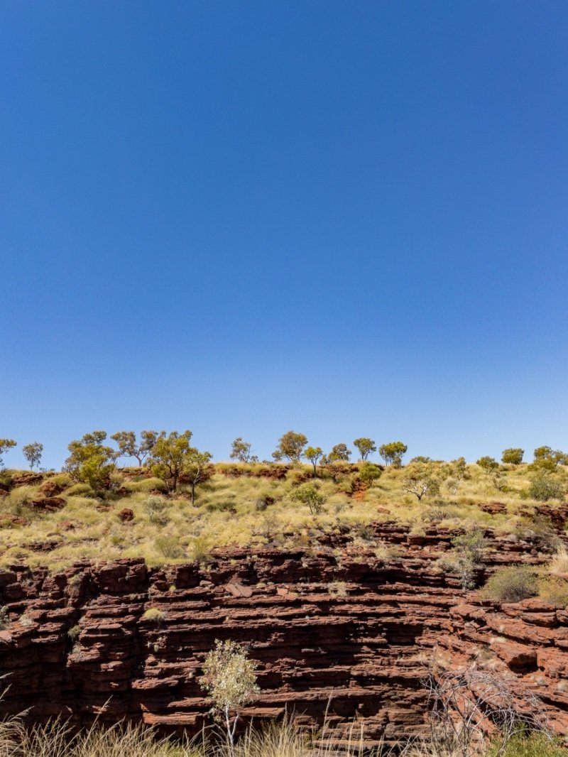 View into Dales Gorge, Karijini