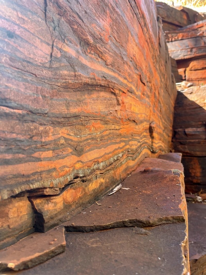 Asbestos at Dales Gorge, Karijini. Pick at for your own personal James Hardie experience!