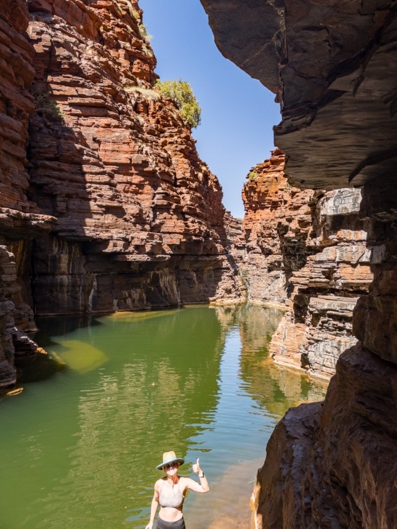 Joffre Gorge, Karijini