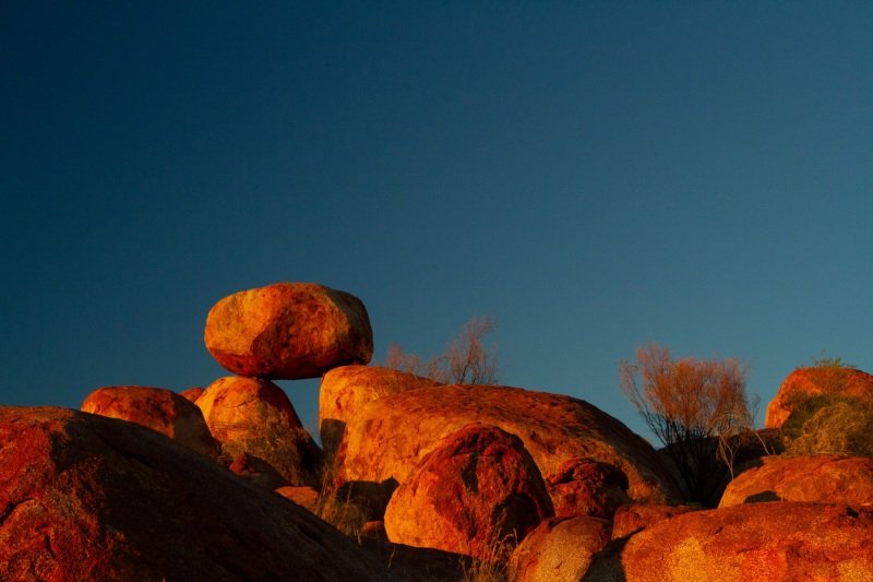 Karlu Karlu at sunrise