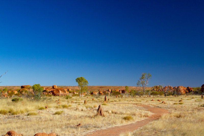 Afternoon walk at Karlu Karlu