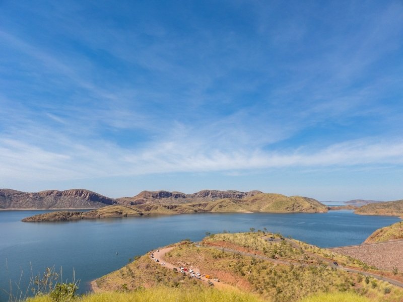 Lookout over Lake Argyle
