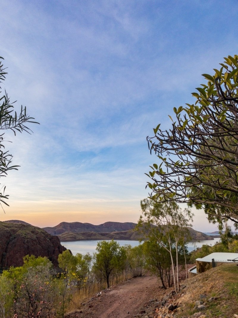 Sunrise at Lake Argyle
