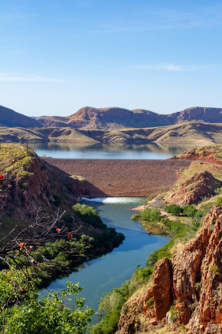 Lookout over Lake Argyle