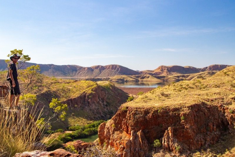 Lookout over Lake Argyle