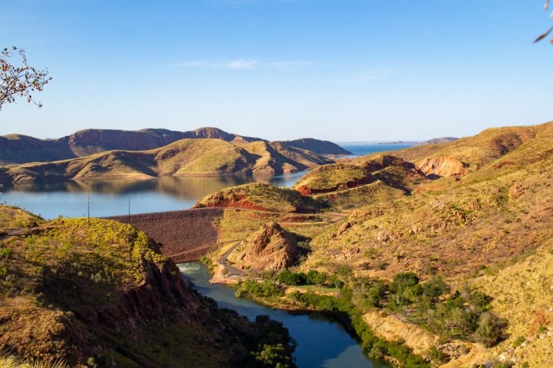 Lookout over Lake Argyle