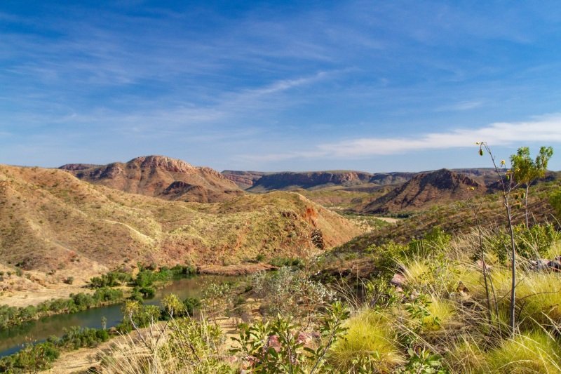Lookout over Lake Argyle