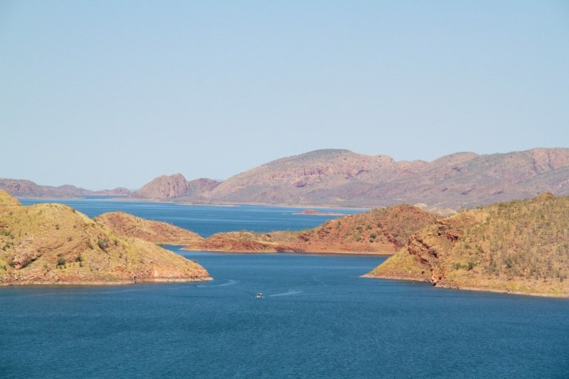 View from the bluff