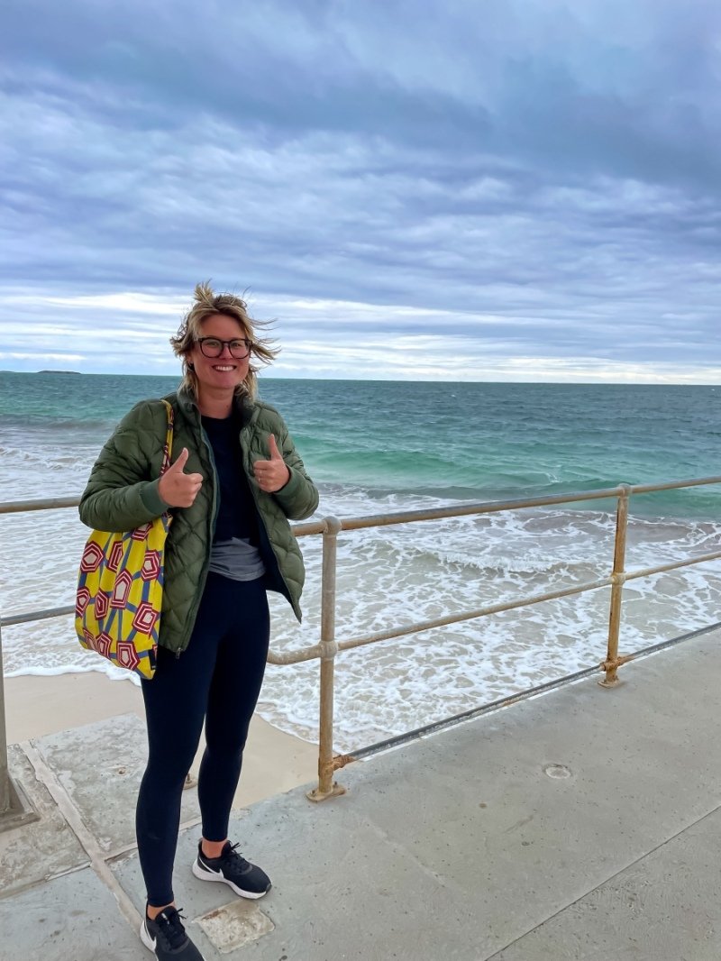 Windy at Jurien Bay Jetty