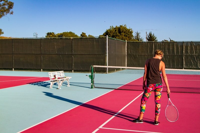 Pink tennis