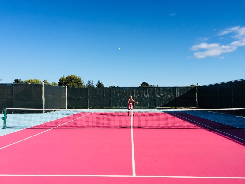 Pink tennis