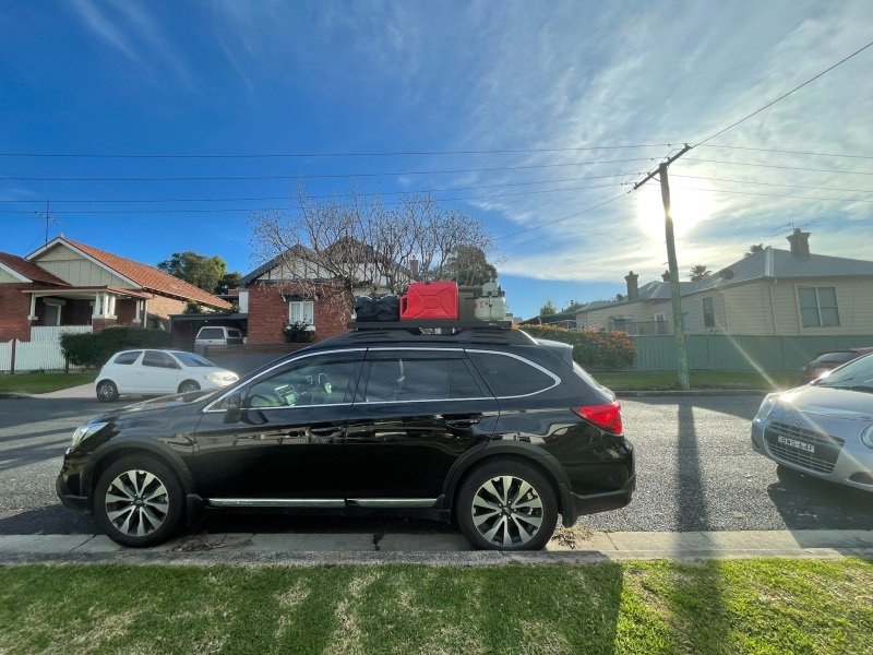 Donna, ready to leave Newcastle