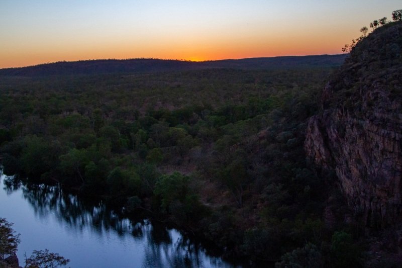 Sunset in Nitmiluk