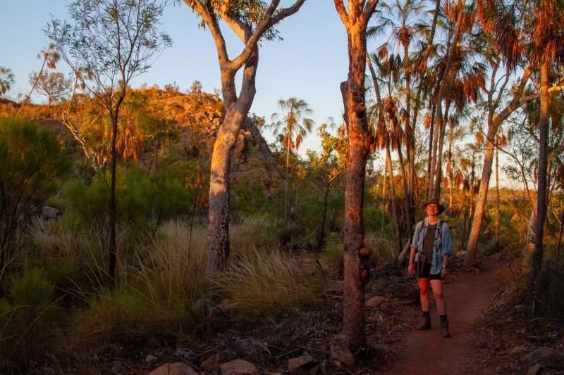 Approaching Pats Lookout, Nitmiluk