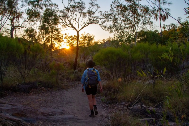 Approaching Pats Lookout, Nitmiluk