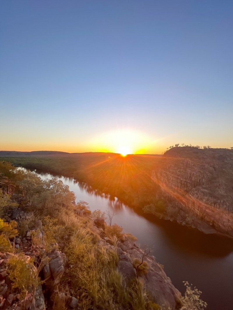 Sunset in Nitmiluk