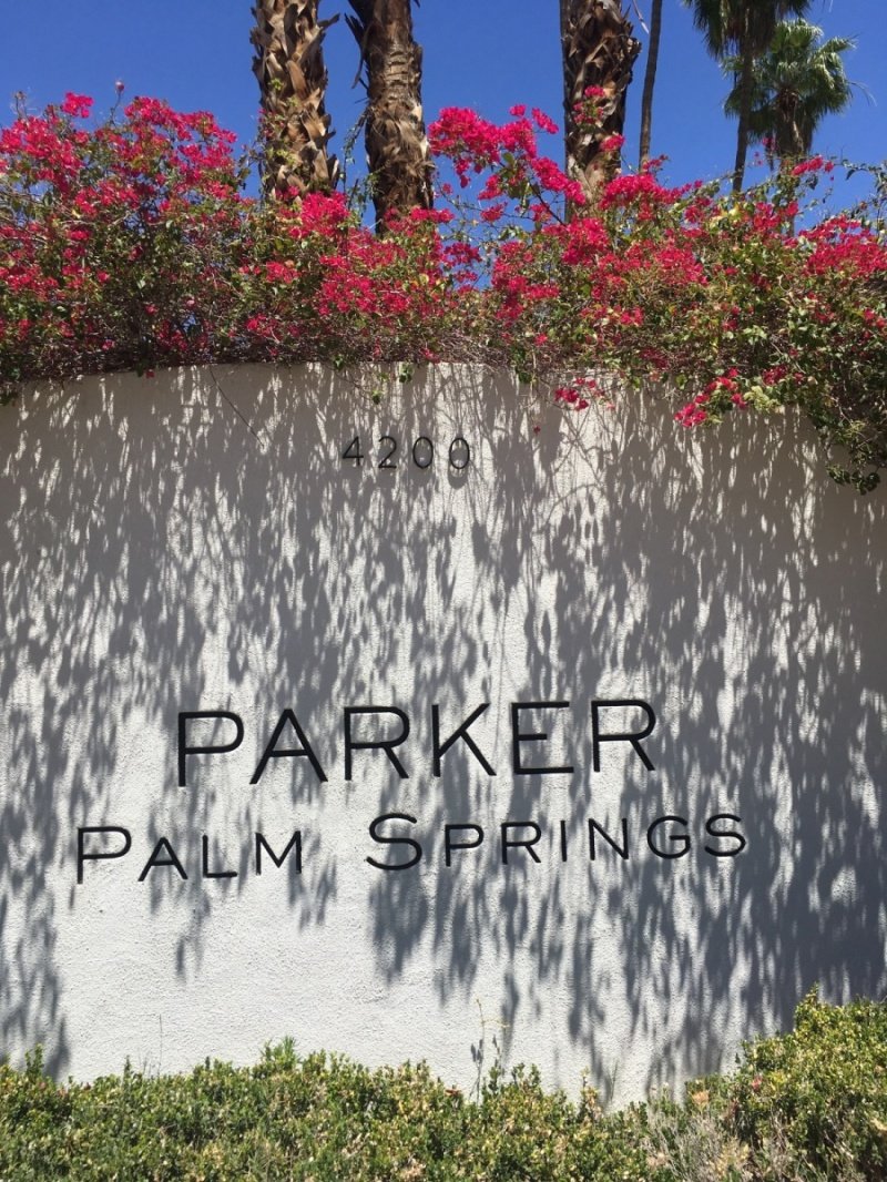 To the Parker for dinner