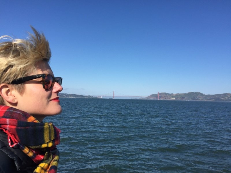On the boat