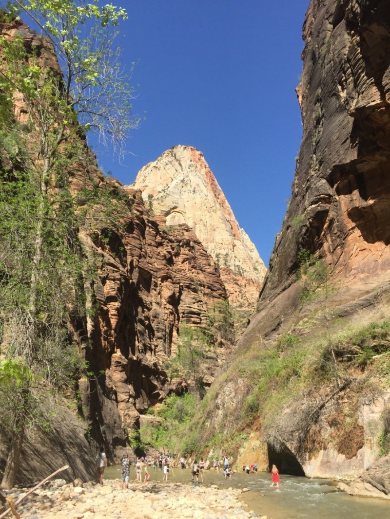 Heading to the Narrows