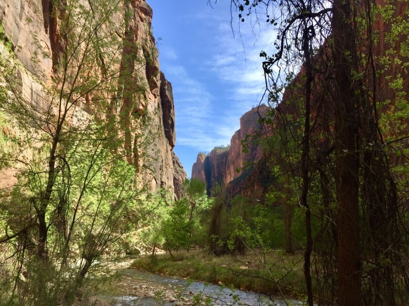 Heading to the Narrows