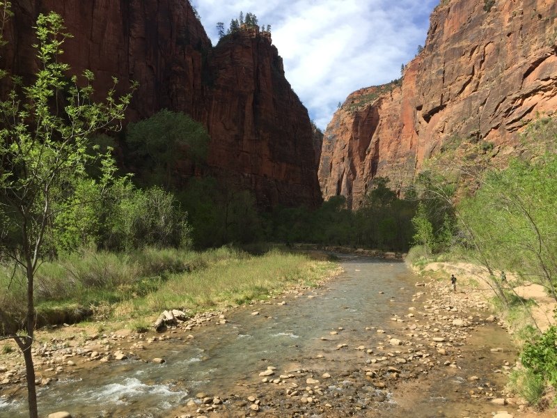 Heading to the Narrows